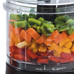 Mini Processador de Alimentos Britânia 360ml Função Pulsar 2P