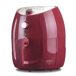 Air Fryer Britânia BFR10VI Inox Vermelha 3,5L