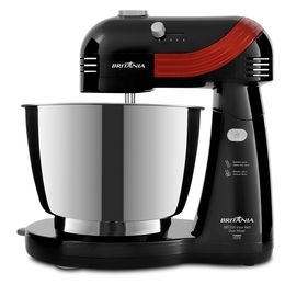 Batedeira Britânia BBT350P Inox Red Duo Mixer 4 Litros