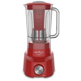 Liquidificador Britânia BLQ Diamante Turbo 1000W Vermelho