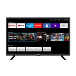 Smart TV Britânia 32” LED BTV32G52S – Netflix - Outlet