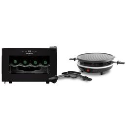Kit Britânia Adega BAD08P 23L e Racleteira Grill BRA01P