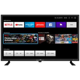 Smart TV Britânia 32” BTV32D10N5SKH HD Dolby Audio Led