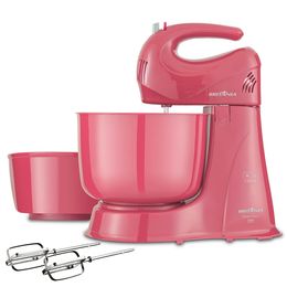 Batedeira Britânia Perola Maxx 2 Tigelas Portátil 400W Rosa - Outlet