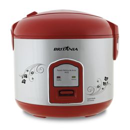 Panela de Arroz Britânia PA10 Vermelha 10 Xícaras 700w - Outlet