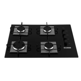 Cooktop Britânia 4 Bocas 4Q Built Preto 3000W - Outlet