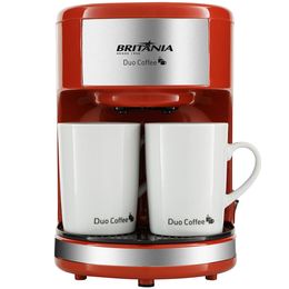 Cafeteira Britânia Duo Coffee Vermelha - Outlet