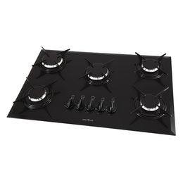 Cooktop Britânia 5 Bocas Concept Black BCT7P - Outlet