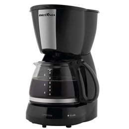 Cafeteira Britânia CP30 Inox 1,2L Preta - Outlet