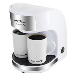 Cafeteira Britânia Duo Coffee Branca - Outlet