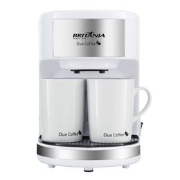 Cafeteira Britânia Duo Coffee Branca - Outlet