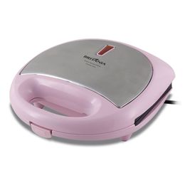 Grill e Sanduicheira Britânia Crome Inox Rosa 750W - Outlet