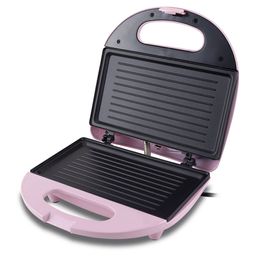 Grill e Sanduicheira Britânia Crome Inox Rosa 750W - Outlet