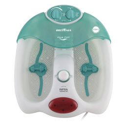 Hidromassageador Britânia Aqua Foot Infra-vermelho Branco - Outlet