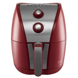 Air Fryer Britânia BRF11VI Inox Vermelha 4,4L - Outlet