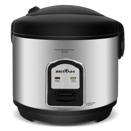 Panela de Arroz Elétrica Britânia BPA5PI Inox 5 xícaras