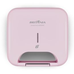 Sanduicheira Rosa Britânia 750W BGR05RS Antiaderente - Outlet