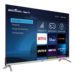 Smart TV 43” Britânia BTV43G7PR2CSBLF Led Dolby Audio - Outlet