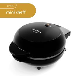 Mini Grill e Sanduicheira Britânia 550W Chapas Lisas BGRE03A