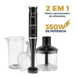 Mixer Britânia Lâminas Pro Maxx 2 em 1 350W BMX360