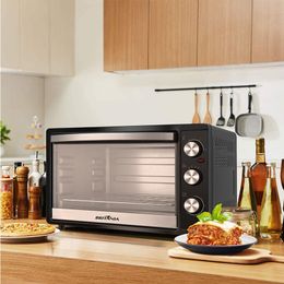 Forno Elétrico Britânia 43L Preto Dupla Resistência BFE43